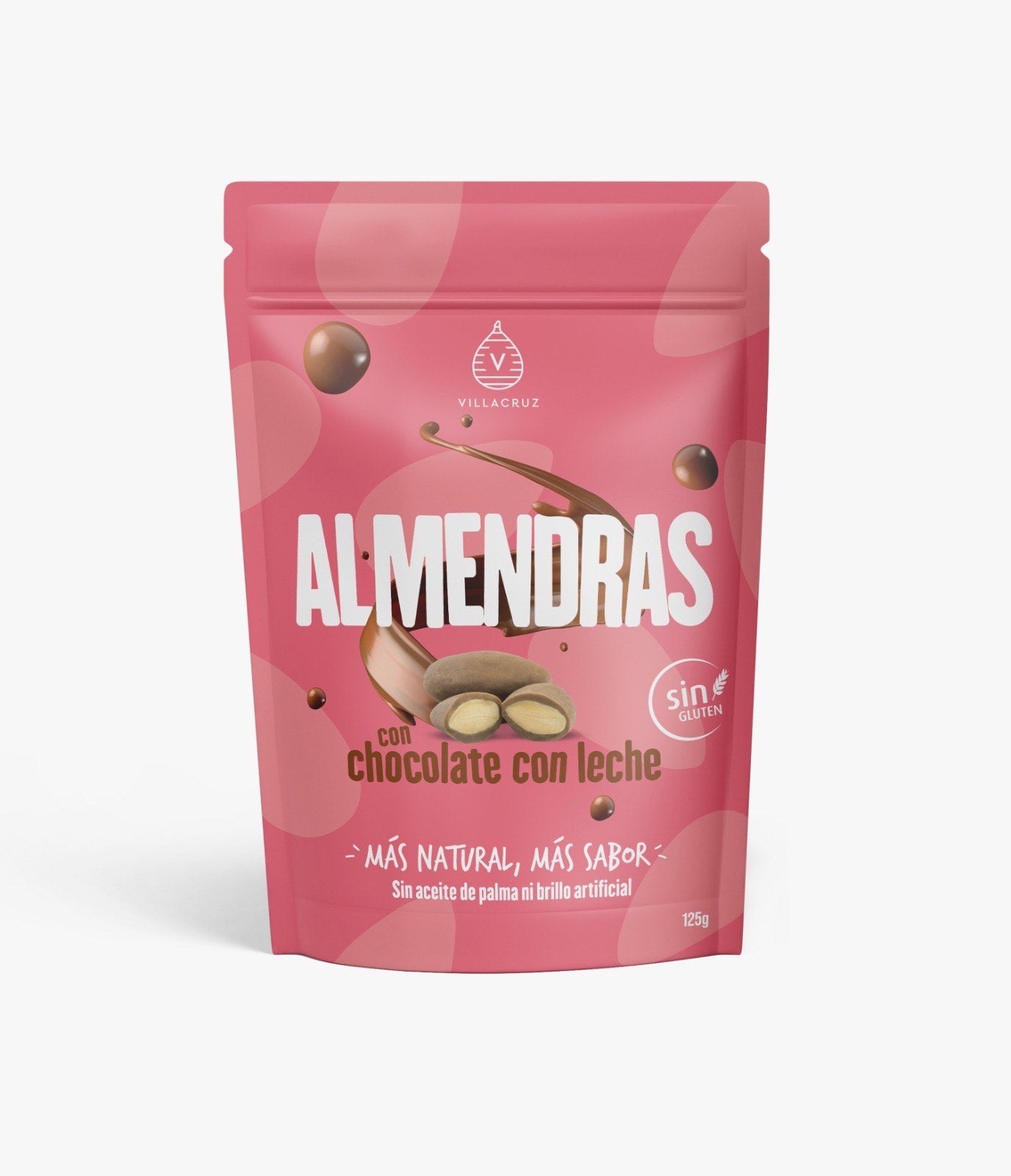 Almendras con Chocolate con Leche Doypack 125grs