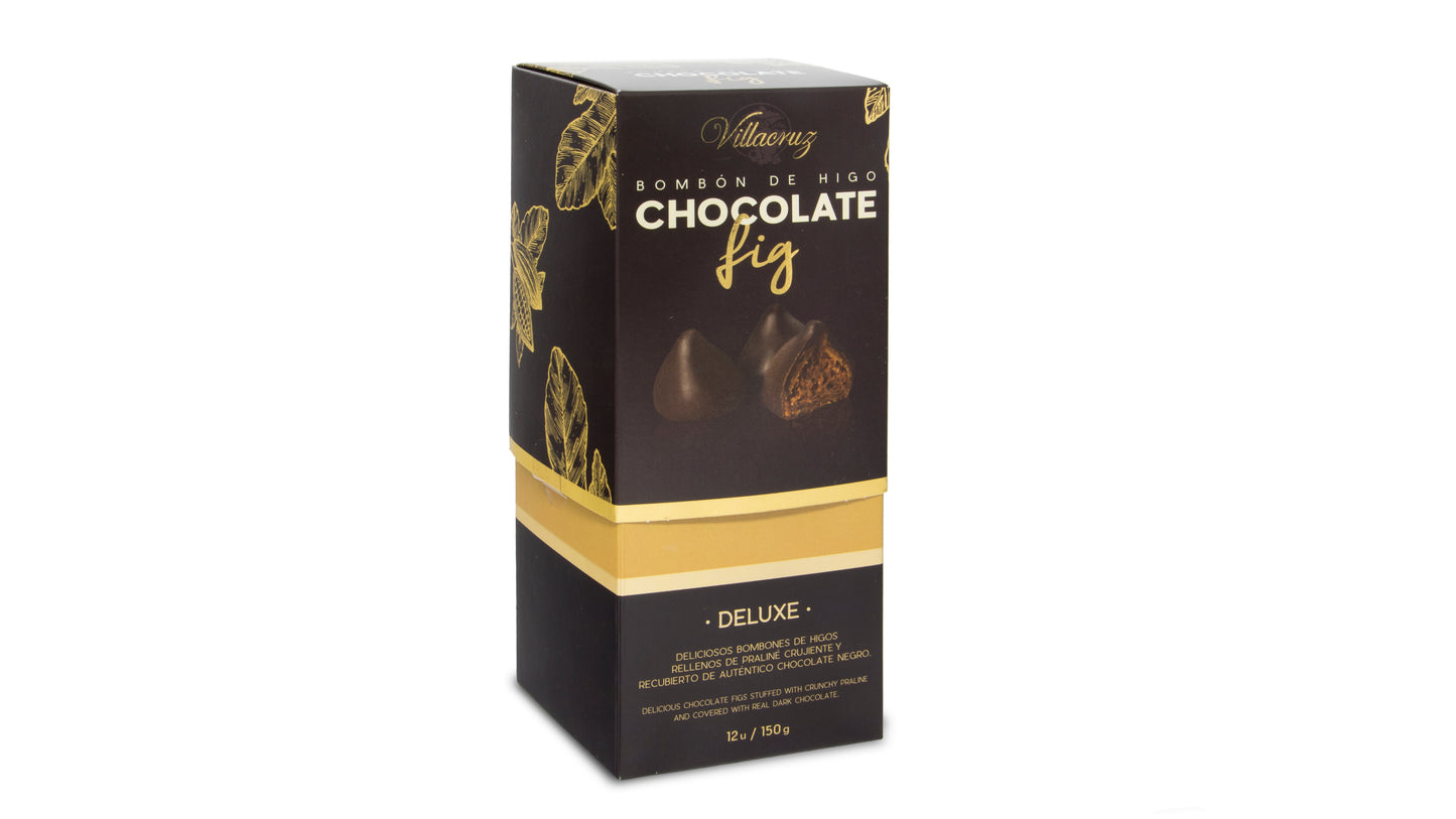 Bombón de Higo Gourmet con Praliné Crujiente 12 unidades - Villacruz