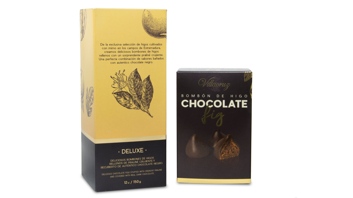 Bombón de Higo Gourmet con Praliné Crujiente 12 unidades - Villacruz