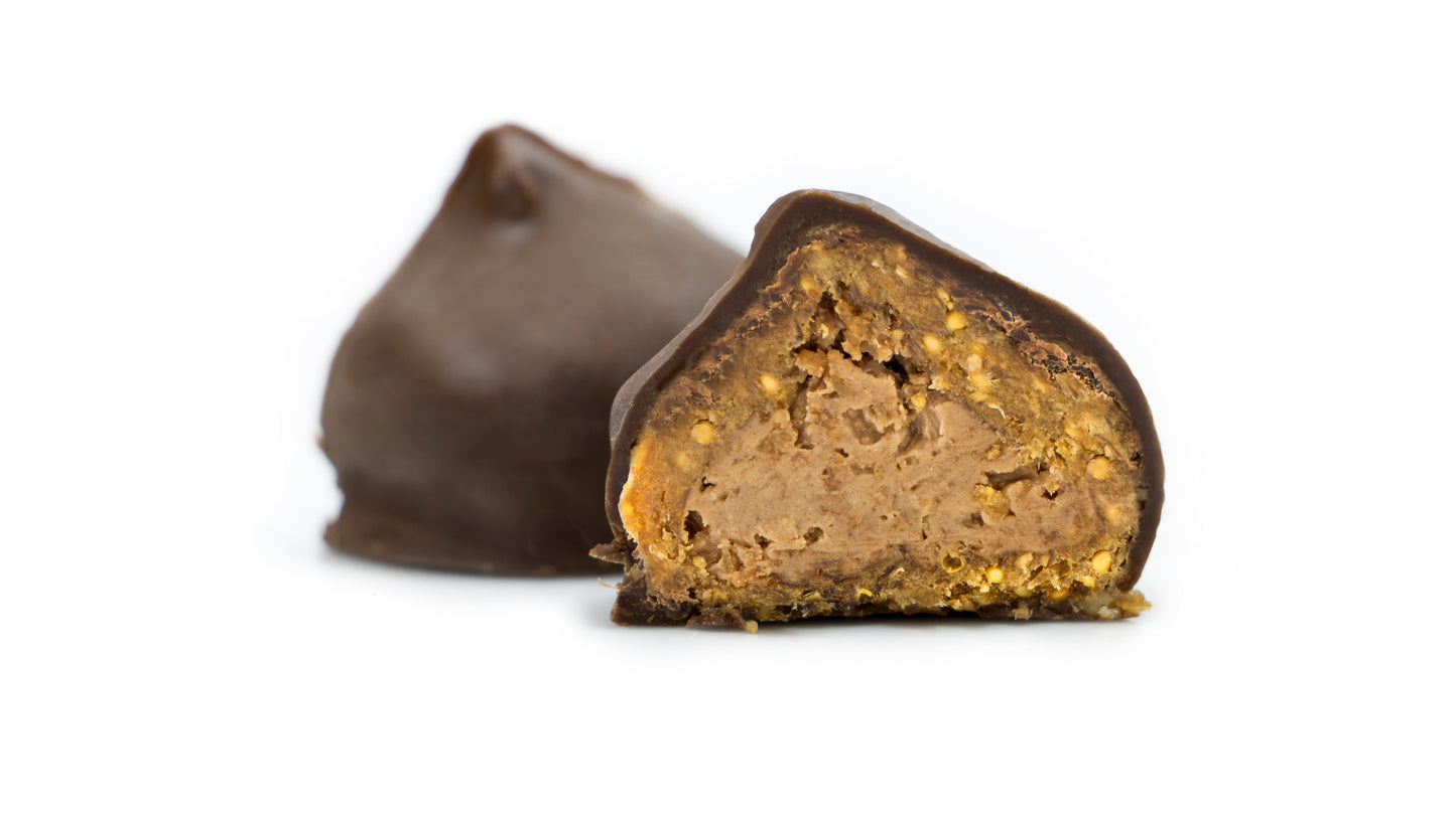 Bombón de Higo Gourmet con Praliné Crujiente 12 unidades - Villacruz
