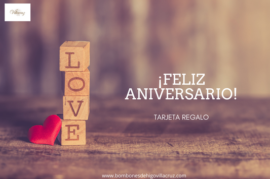 Tarjeta Regalo Aniversario - Villacruz